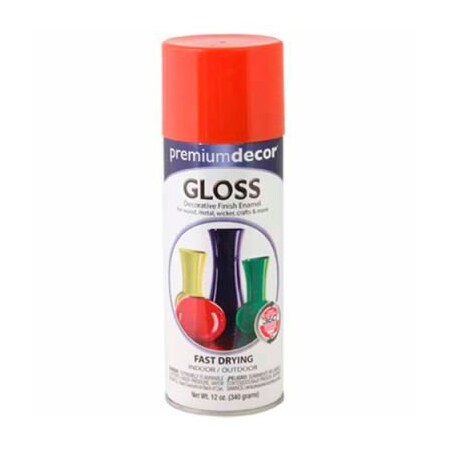 General Paint Spray Paint, Orange, Gloss, 12 oz 144941